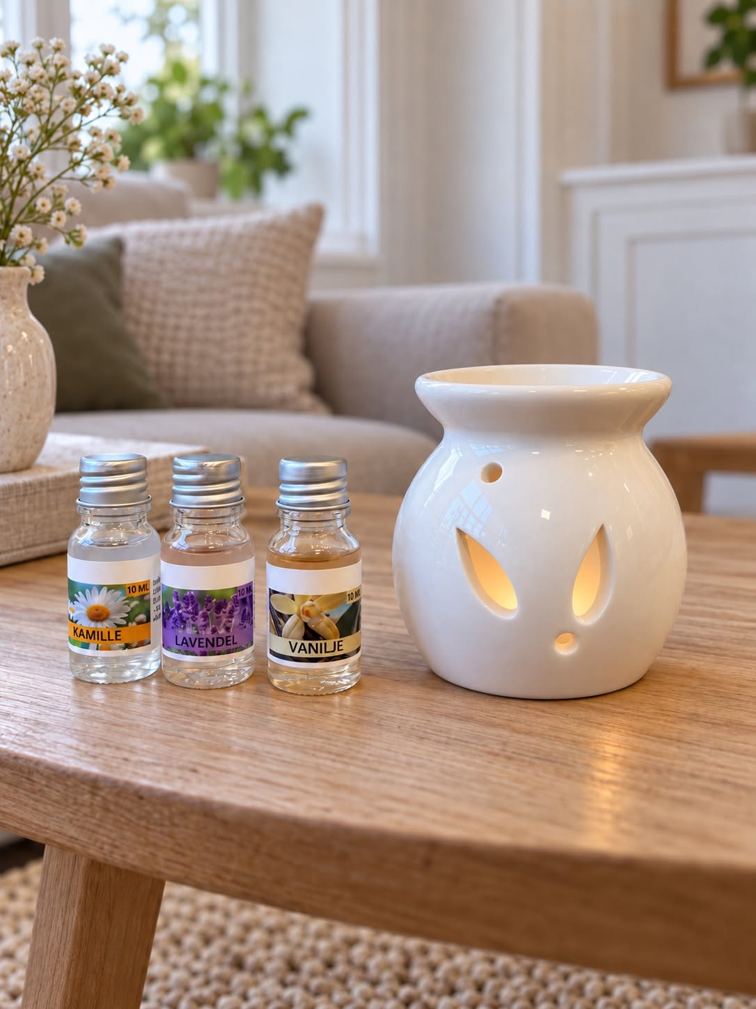 Aroma-pakket – keramische oliebrander