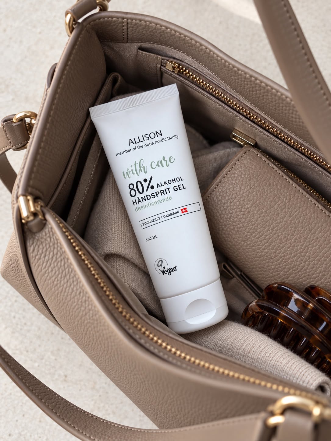 Handontsmettingsgel 80% - 100 ml - Vegan