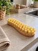 Houten borstel met harde PET-borstelharen