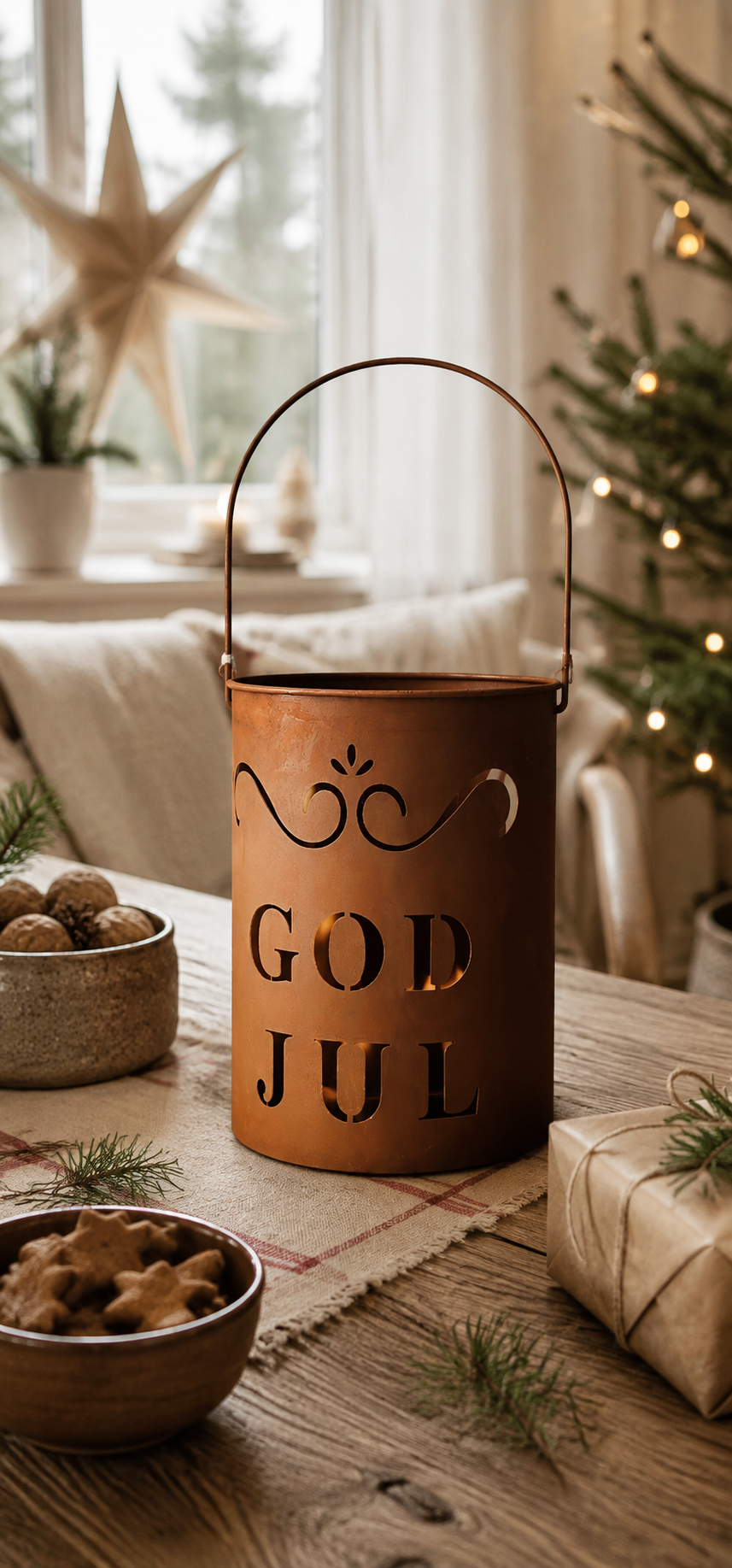 Lantaarn Fijne Kerst