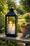 LED Outdoor Blokkaarsen Set van 3 stuks - Wit