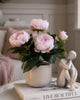 Pioen in pot - Roze