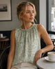 Blouse top Lucina - Leo militay