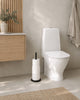 Toiletrolhouder - Zwart metaal