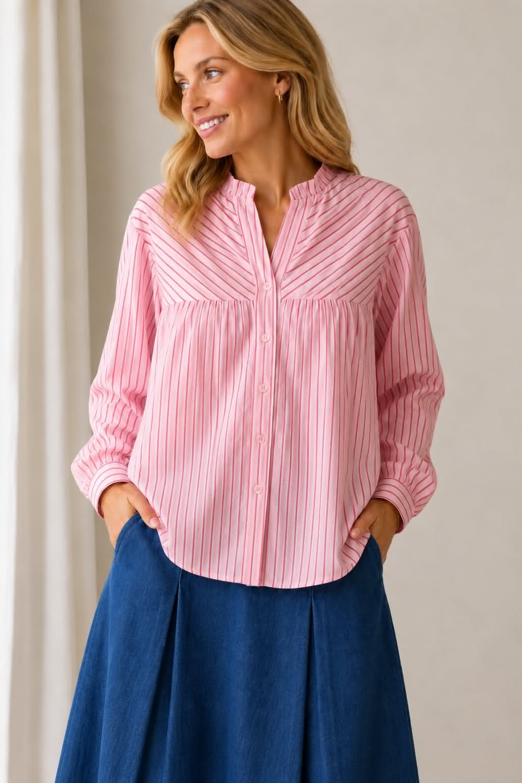 Blouse Kalina - Roze