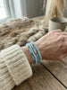 Armband MICHELLE Soft Blue / Mix - 5 stuks