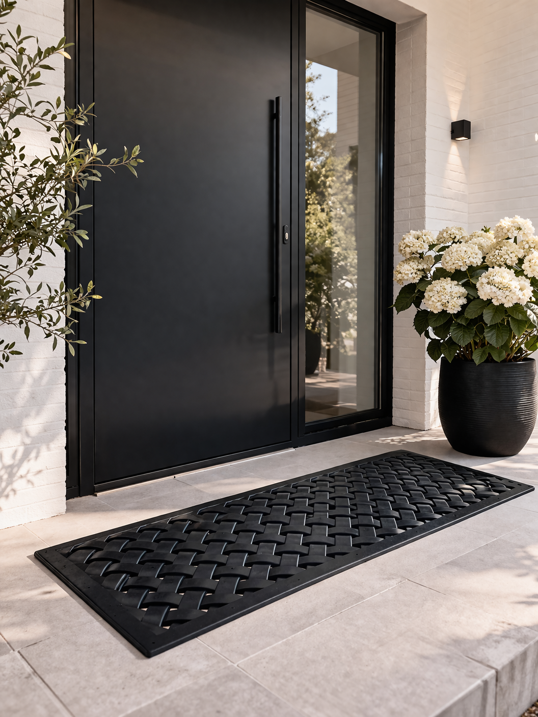 Deurmat XL – Zwart 45X120cm