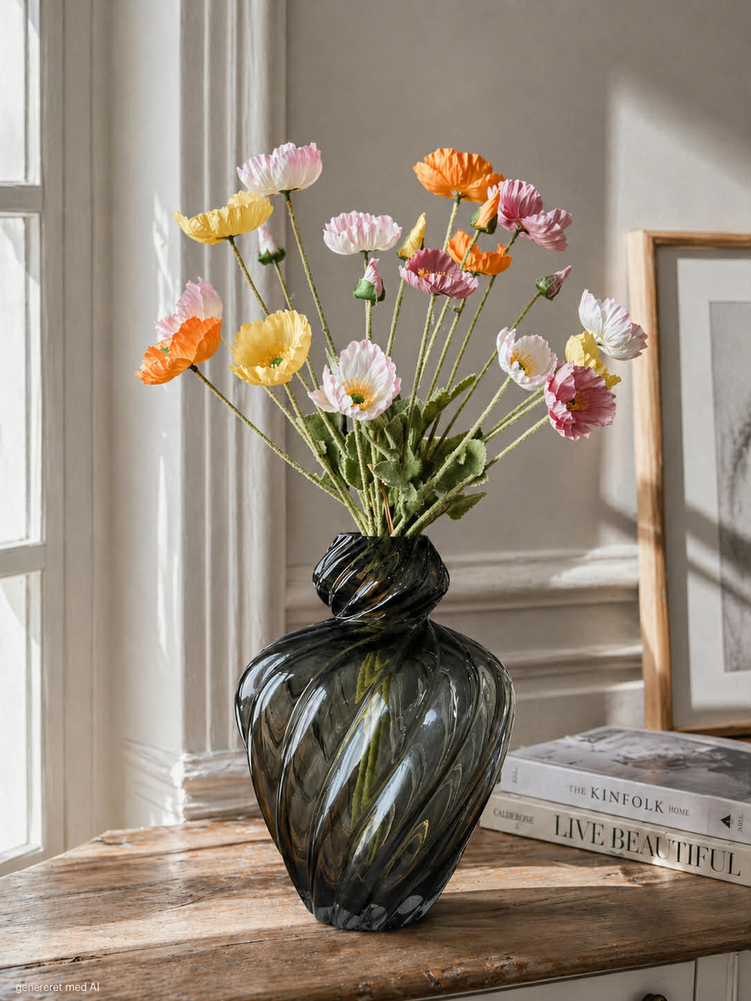 Boeket klaprozen