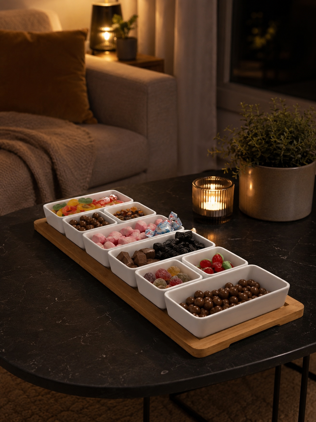 XL Tapasbord met 9 delen