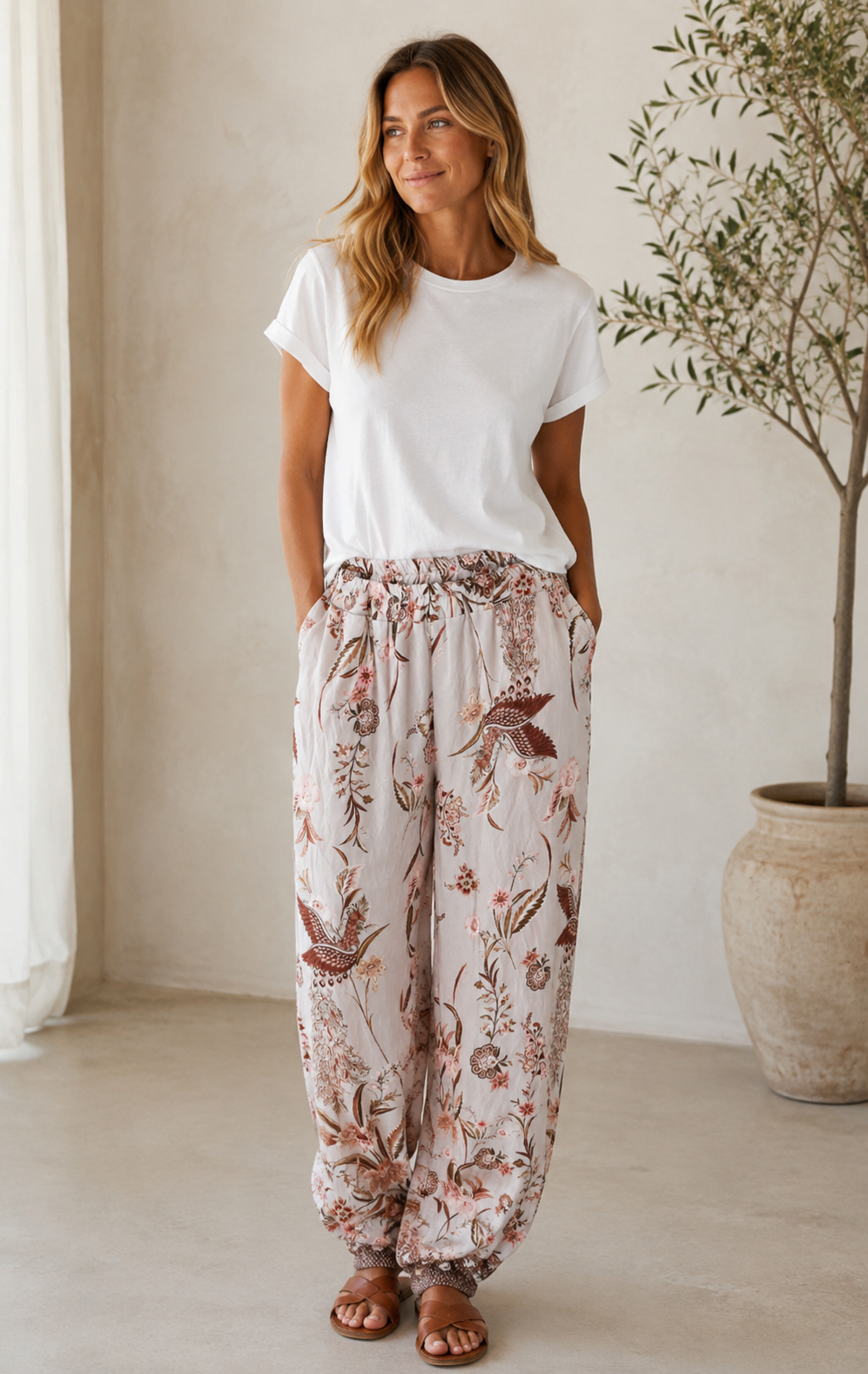 Broek Amalie - Grey