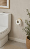 Toiletrolhouder - Messinglook