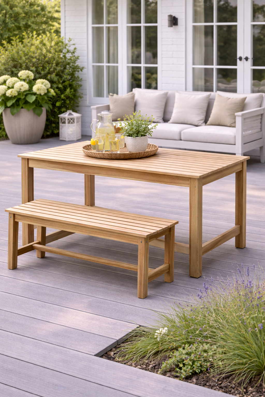 Bank van Teak