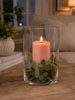 LED Stompkaars 7,5x10 cm - Old rose