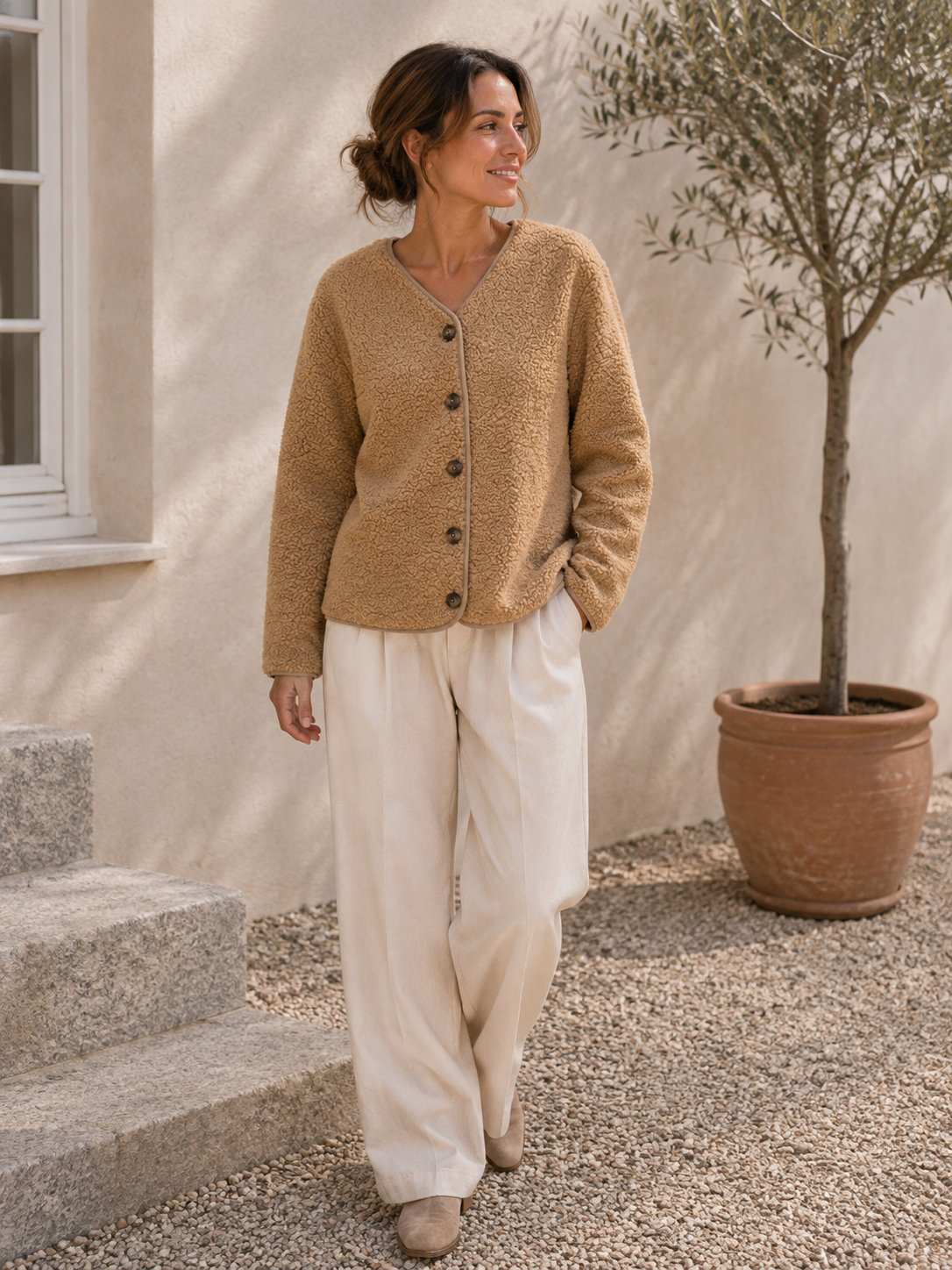 Jasje Fleece camel