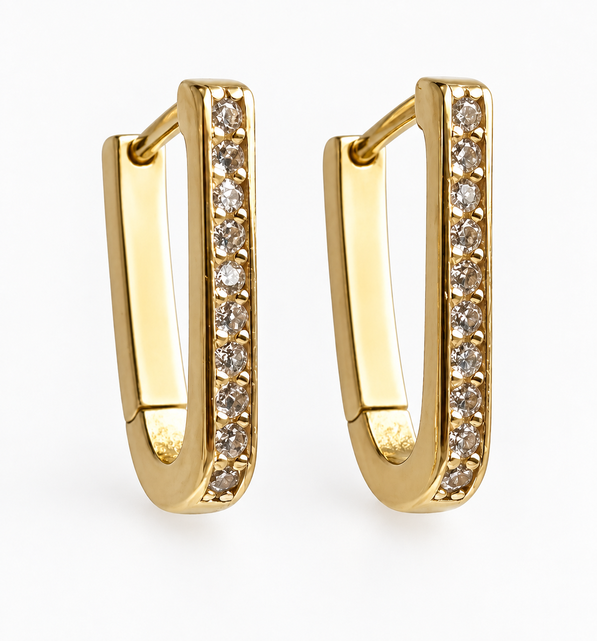 Oorbellen Blance 18K verguld sterling zilver