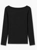 Blouse Ingrid - Zwart Cashmere mix