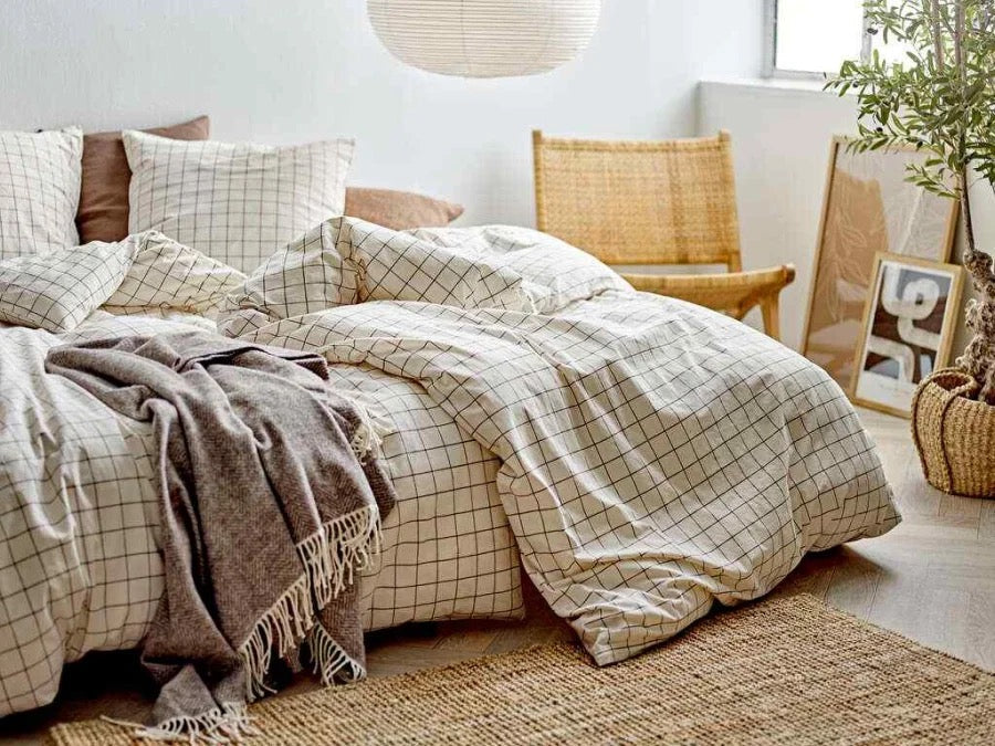 Beddengoedset offwhite 140x200 - 63x60