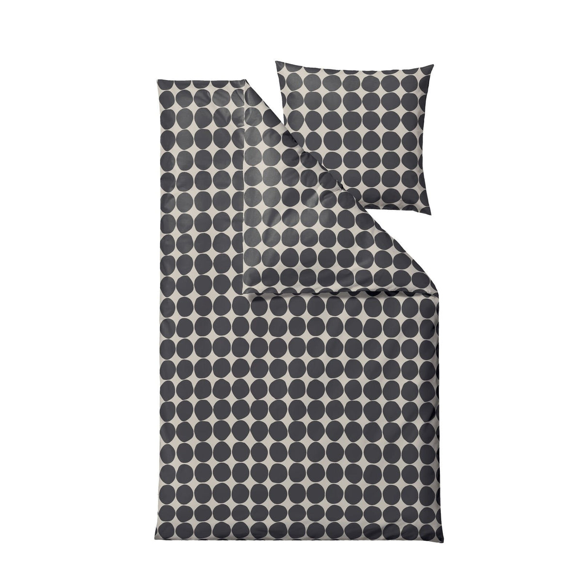 Dekbedovertrekset, Bubble ash, 140x200 - 63x60