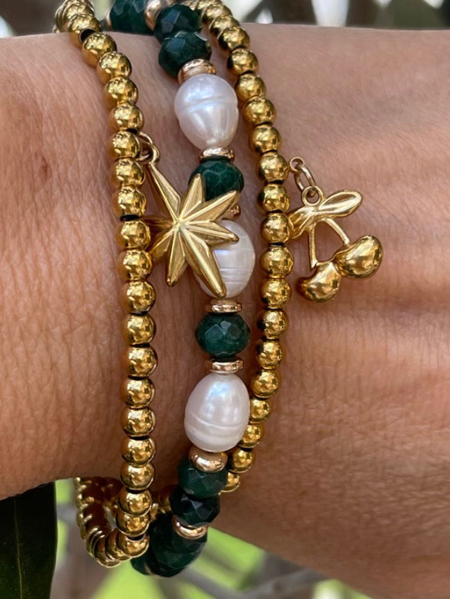 Armbanden Juliane - Emerald