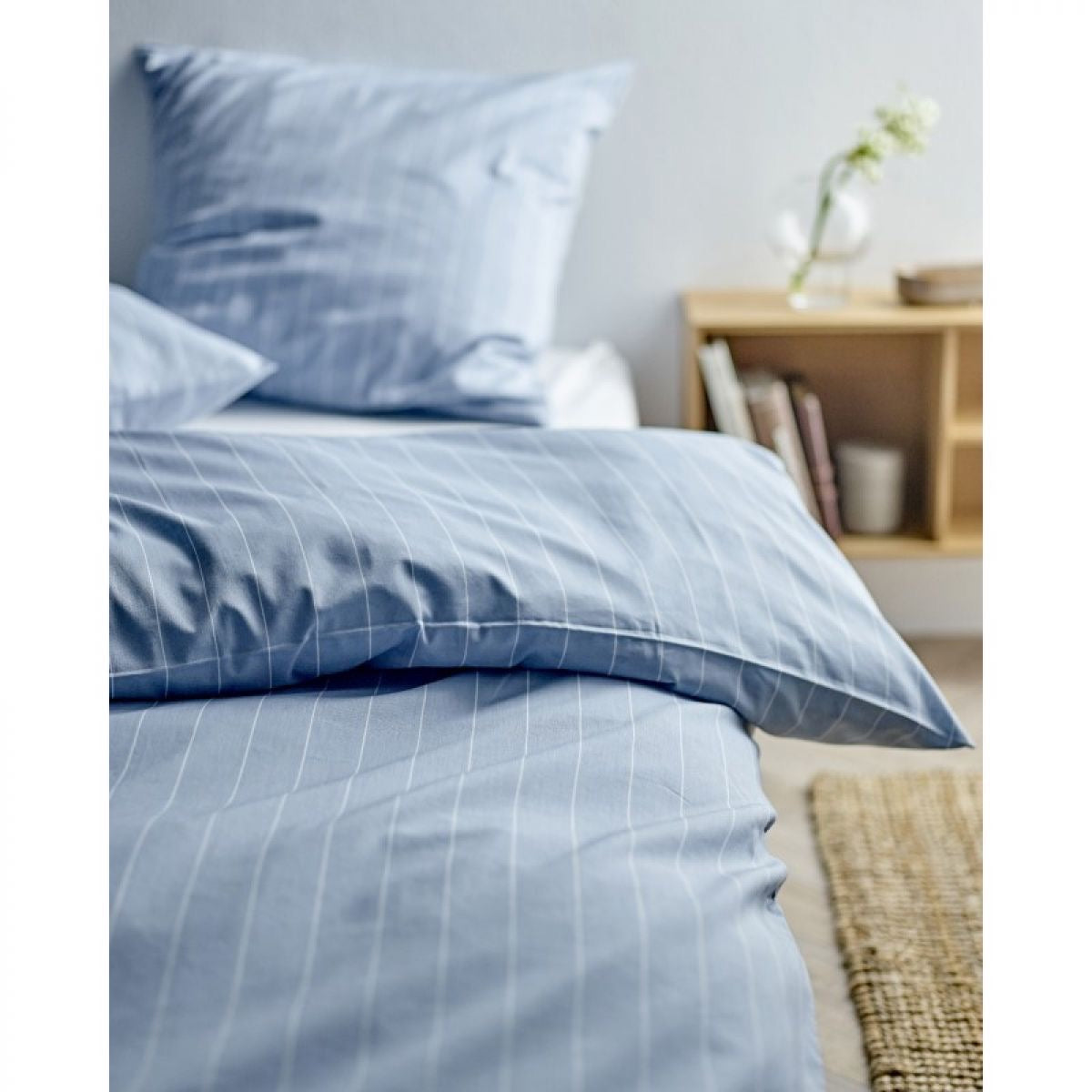 Beddengoed 2 sets Södahl 140x220 cm - Linen Blue - Incl. Bedplank