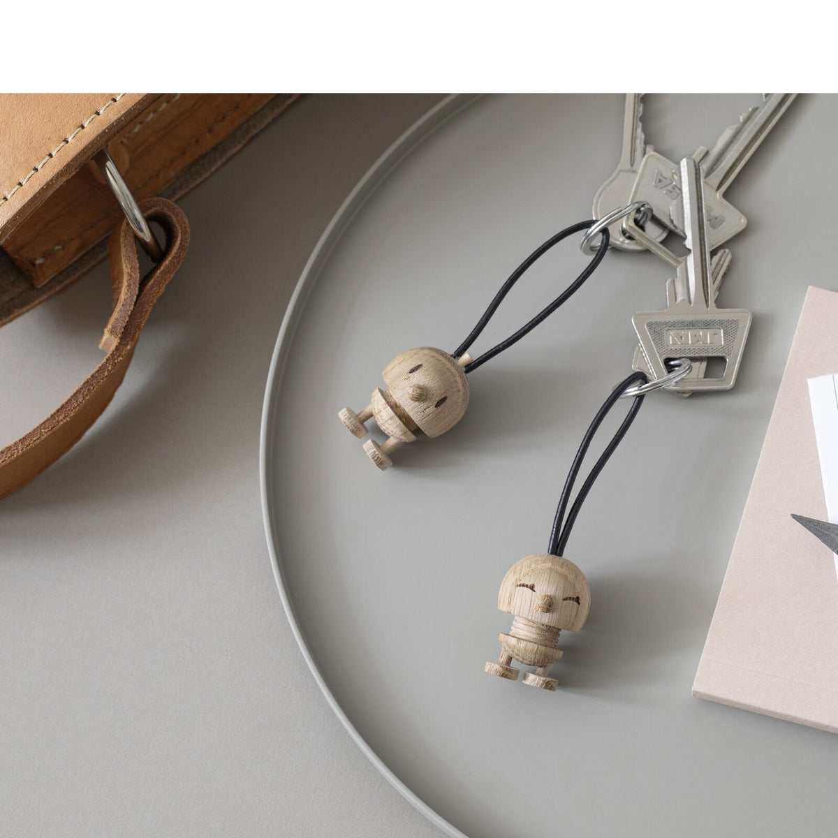 Hoptimist Sleutelhanger - Bimble - Raw Oak