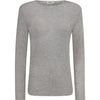 Blouse Drew Cashmere mix - Light Grey Melange