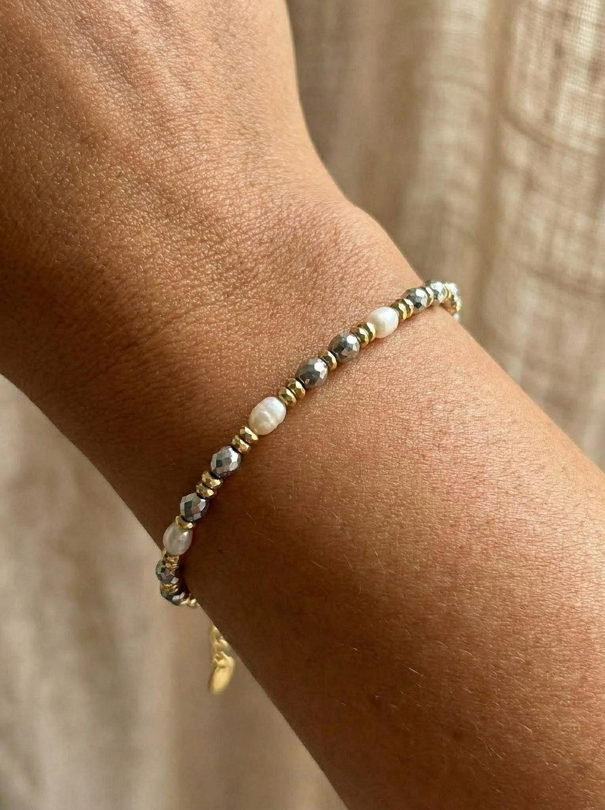 Armband ELINE - met zoetwaterparels