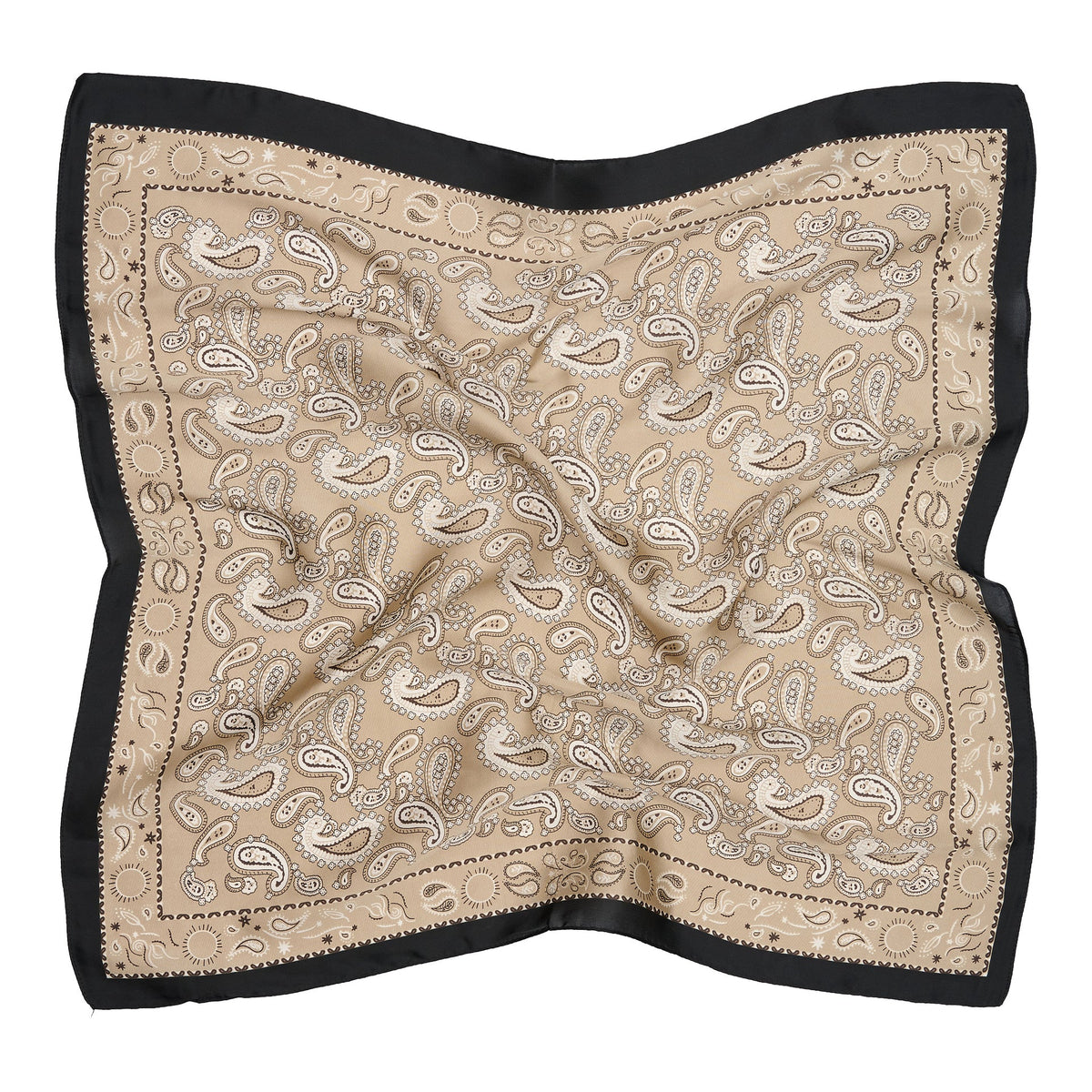 Sjaal - Beige / Black