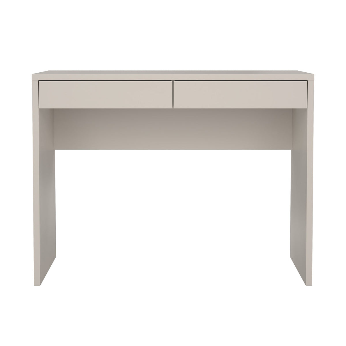 Tafel met 2 lades - cashmere