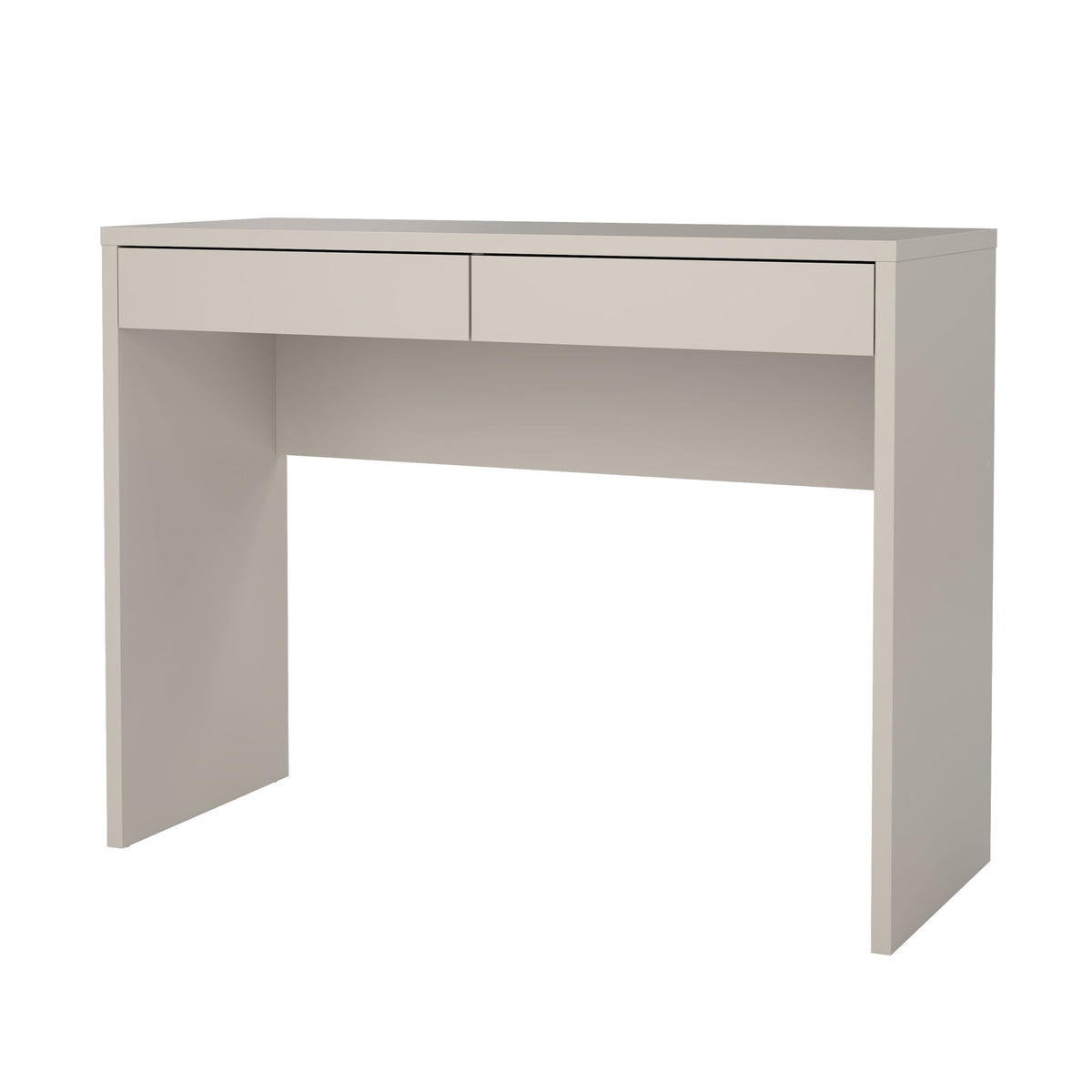 Tafel met 2 lades - cashmere