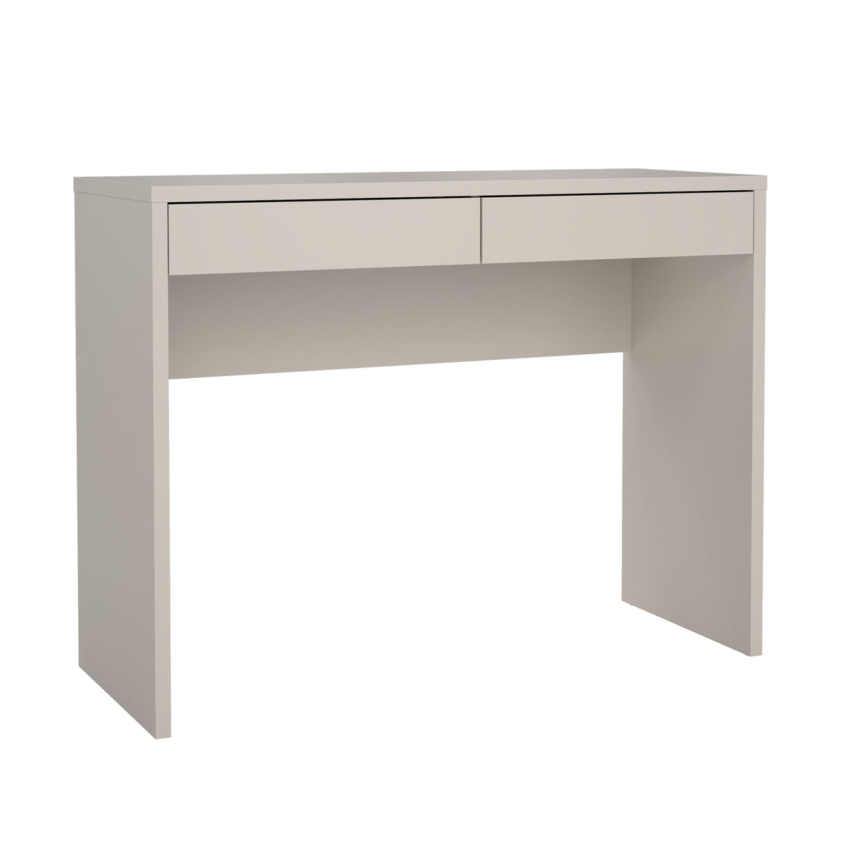 Tafel met 2 lades - cashmere