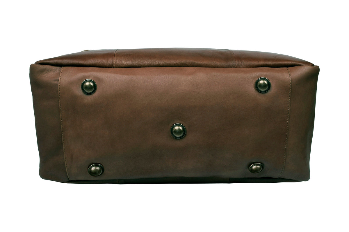 Weekendtas small Faust - Dark brown