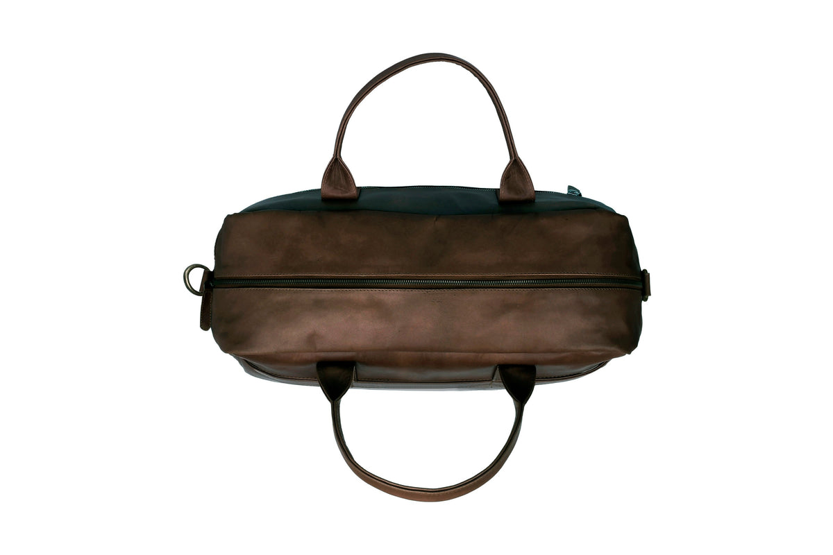 Weekendtas small Faust - Dark brown