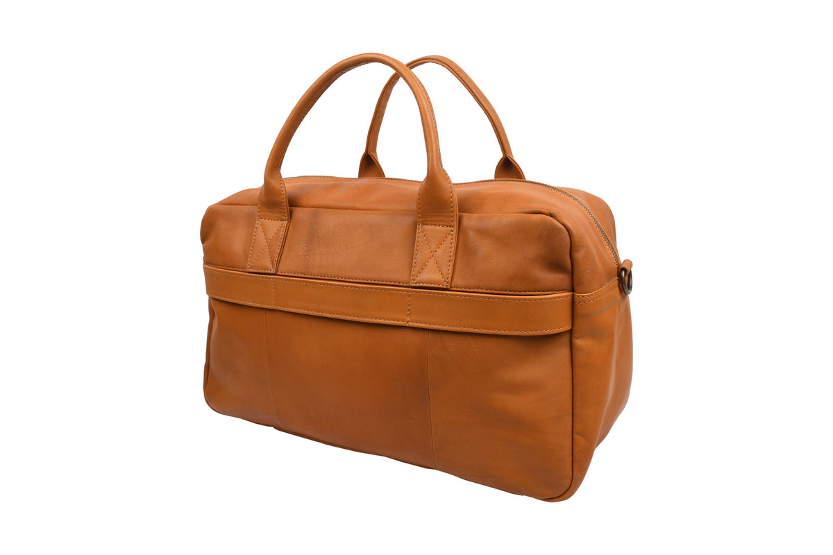 Weekendtas small Faust - Cognac