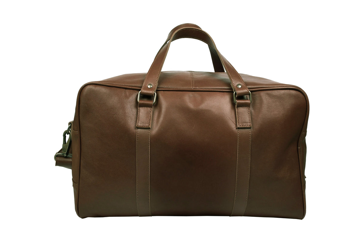 Weekendtas Faust - Dark cognac