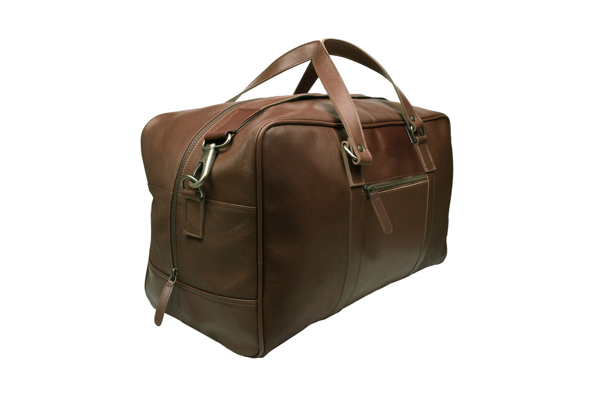 Weekendtas Faust - Dark cognac