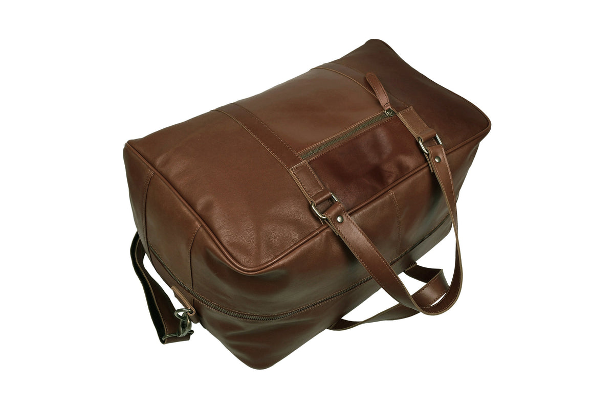 Weekendtas Faust - Dark cognac