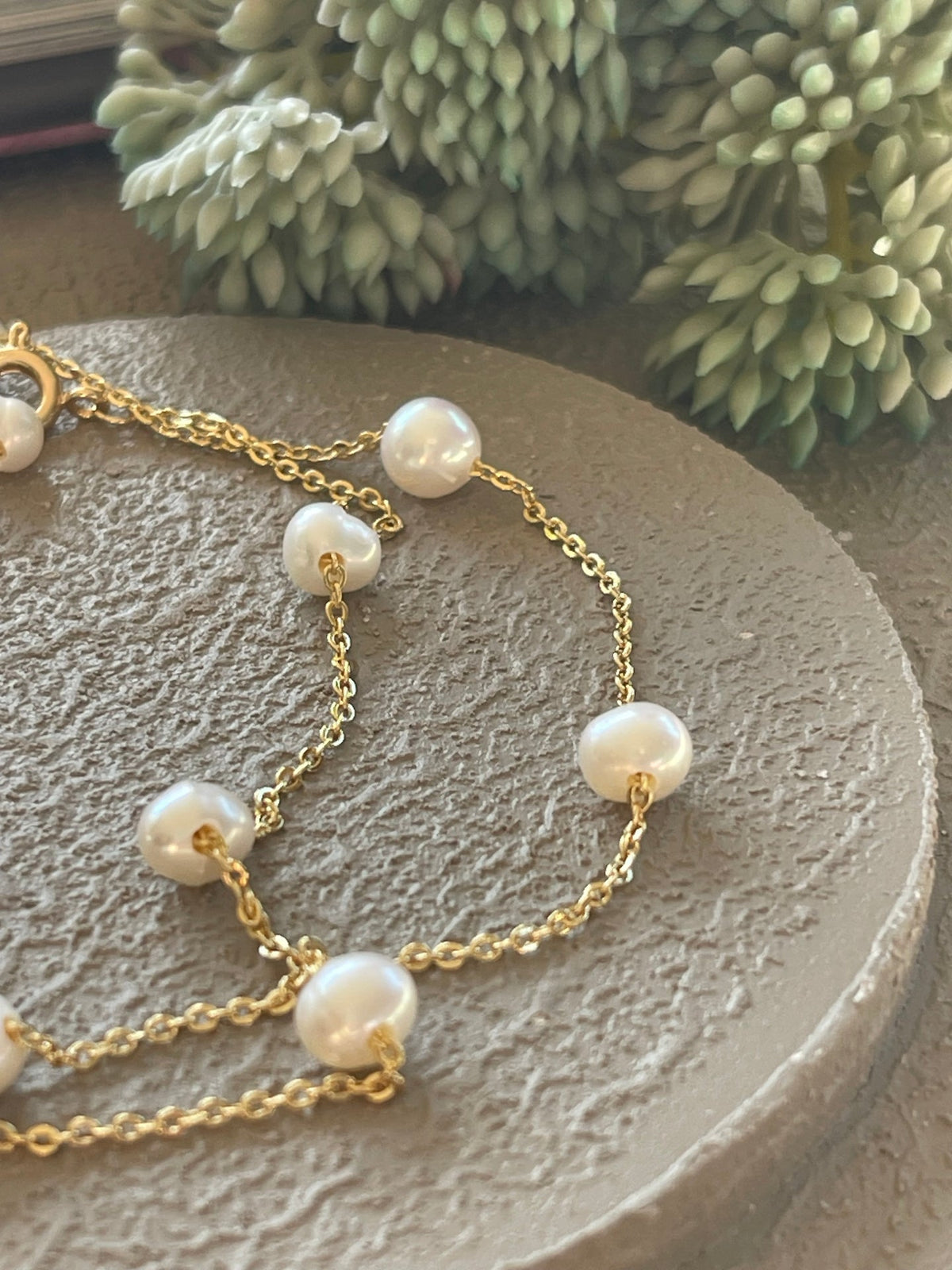 Ketting Gry - met zoetwaterparels