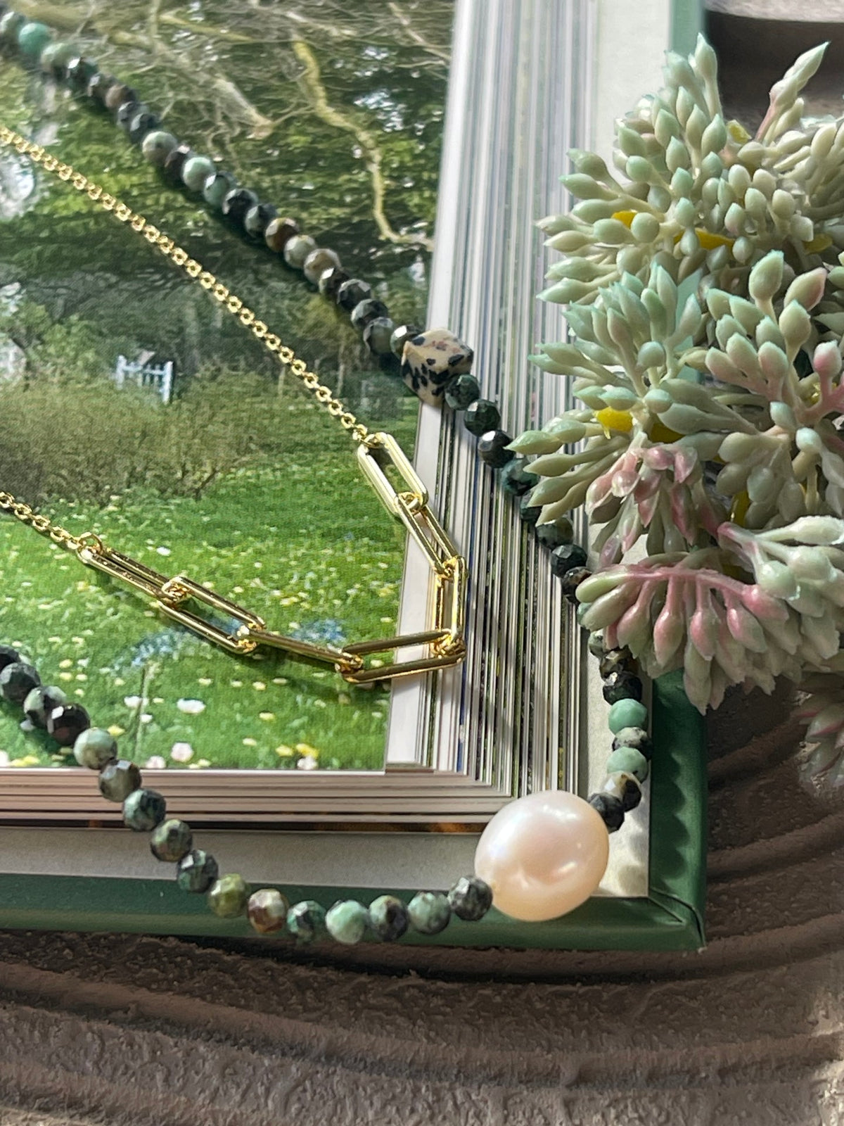 Ketting Deidre 18K verguld