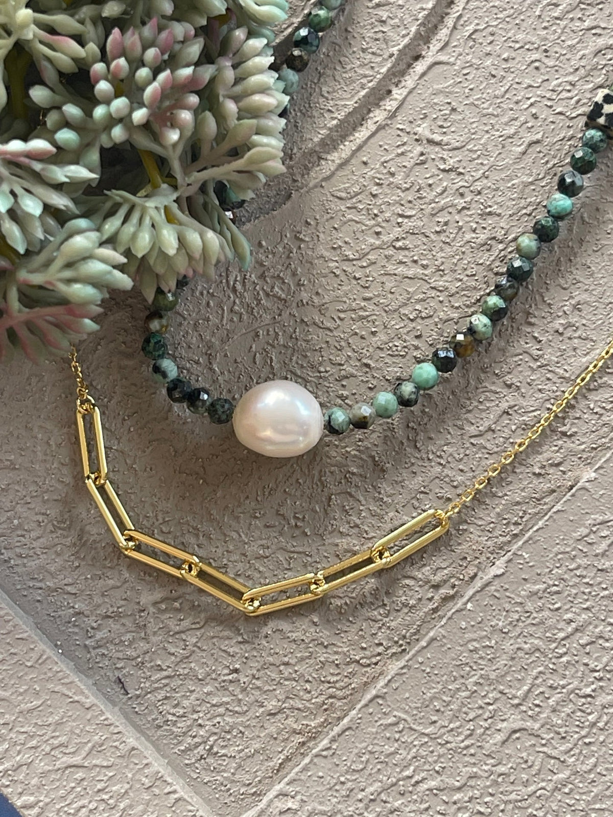 Ketting Deidre 18K verguld