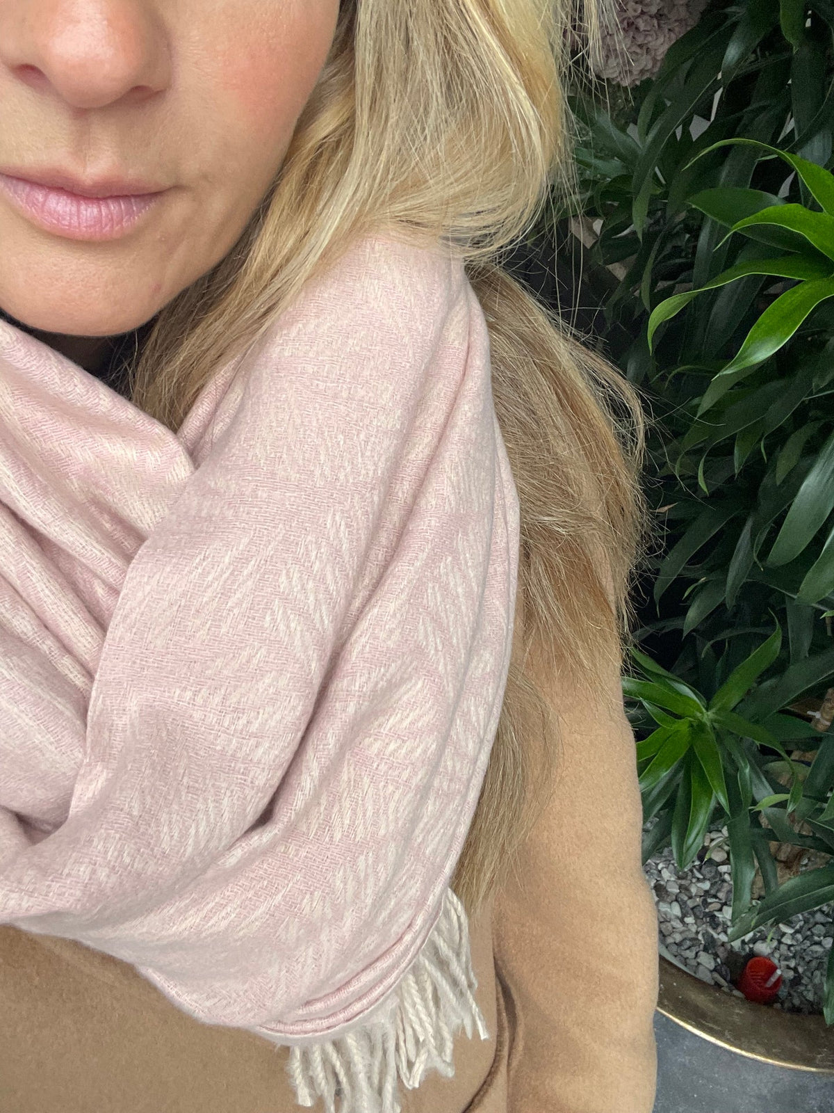 Sjaal Helena - Blush Pink