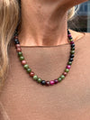 Ketting Mary Emerald/Berry Mix
