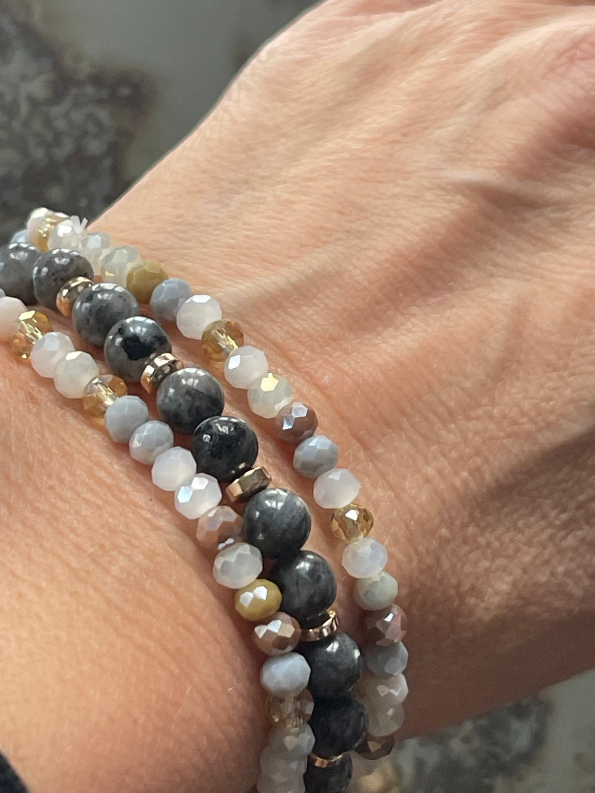 Armband Luna Stone – Set van 3 stuks