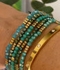 Armband Merle – green mix 1 st.
