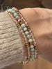 Armbanden Leah Sea Breeze/Natuur – Set van 3 stuks