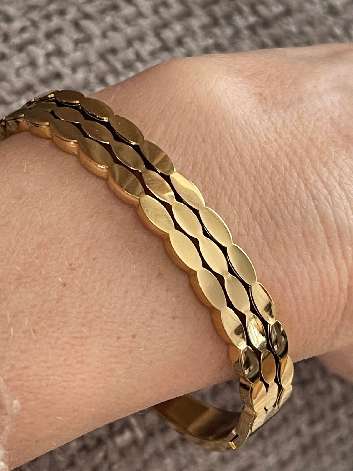 Armring LUCCIA verguld