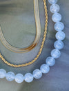 Halsketting Mary Ice blue