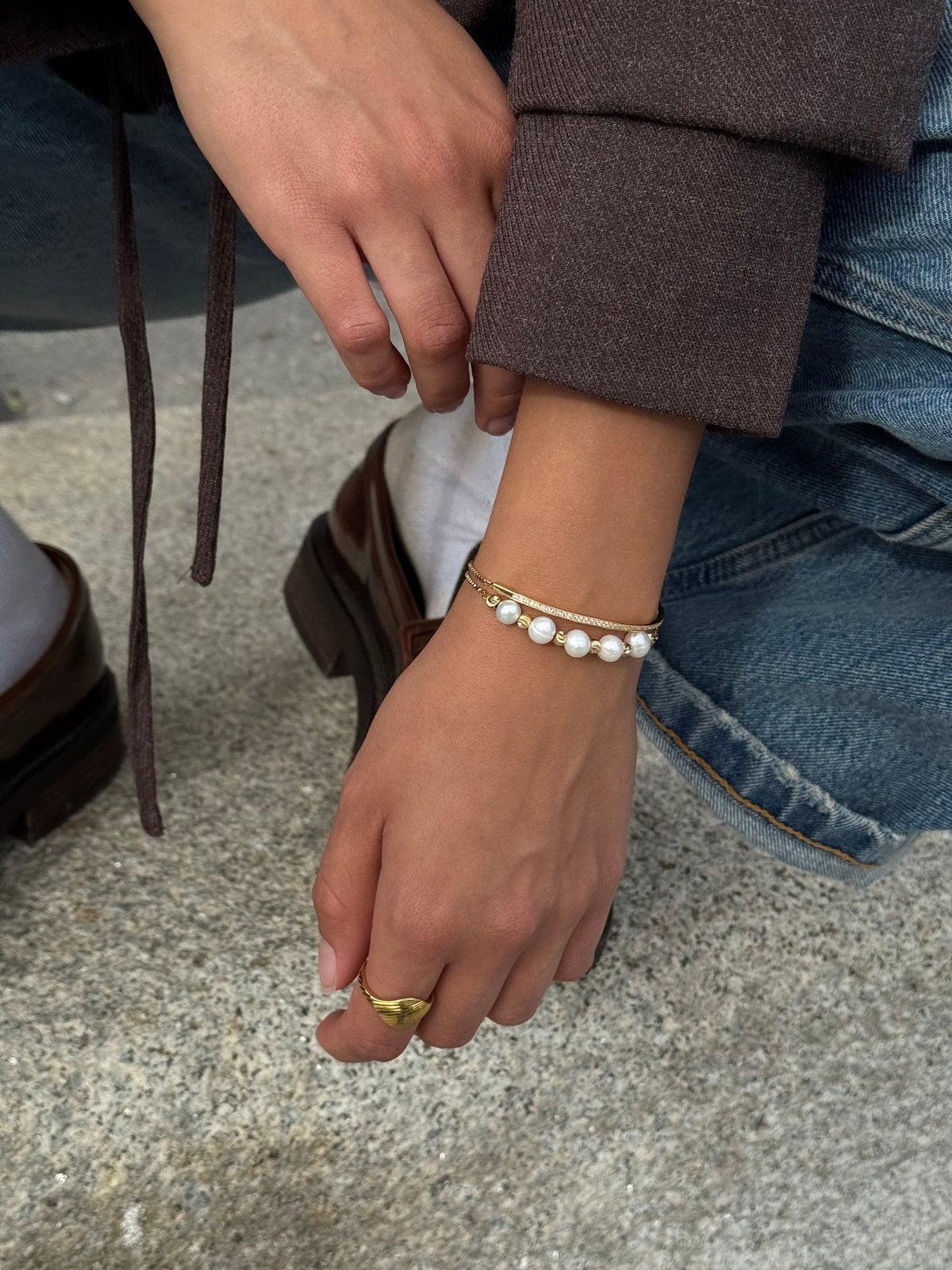 Armband Casja verguld