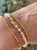 Armband Vega Set/3 - Echte zoetwaterparels