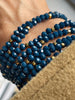 Armband Merle Zeeblauw - Set van 3 stuks